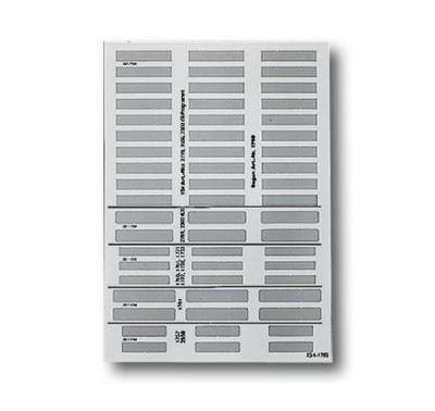 Etykiety przezroczyste