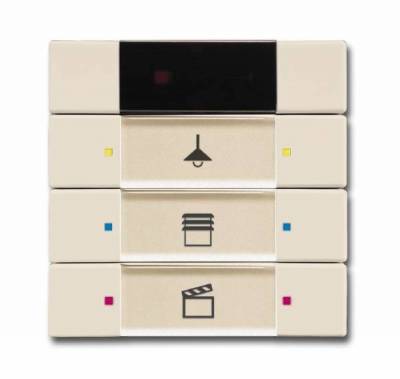 Przycisk  sterujący 3/6 klawiszowy z odbiornikiem IR