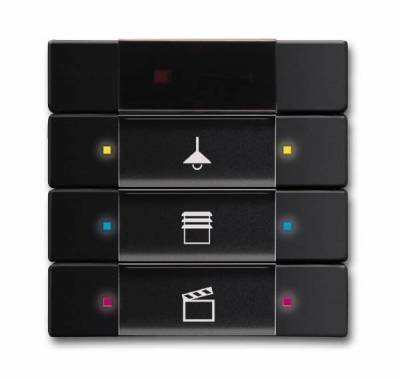 Przycisk  sterujący 3/6 klawiszowy z odbiornikiem IR