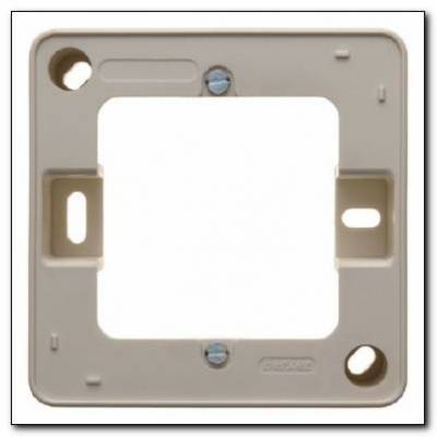 Puszka natynkowa 1-krotna; kremowy; Natynkowe, dodatki Numer katalogowy: 5310290062