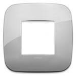 Ramka ozdobna Round, 2M, metalowa, chrom