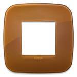 Ramka ozdobna Round, 2M, Reflex, karmelowy