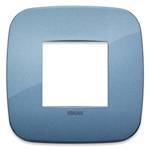 Ramka ozdobna Round, 2M, malowany technopolimer, niebieski