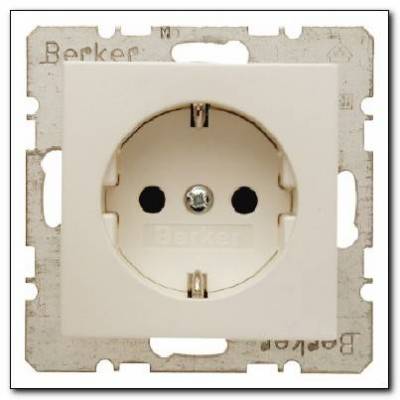 Gniazdo SCHUKO z podwyższoną ochroną styków; kremowy, połysk; S.1 Numer katalogowy: 47238982