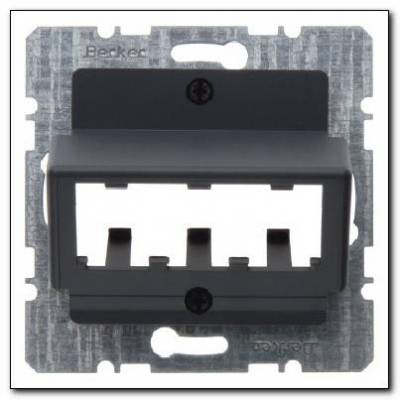 Płytka centralna do 3 MINI-COM Module; antracyt; B.1/B.3/B.7 Glas Numer katalogowy: 14271606