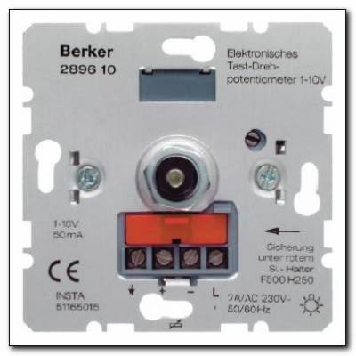 Elektroniczny potencjometr przyciskowo obrotowy 1-10 V; ; Elektronika domowa Numer katalogowy: 289610