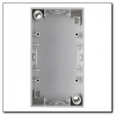 Puszka natynkowa 2-krotna; śnieżnobiały; S.1 Numer katalogowy: 10429909