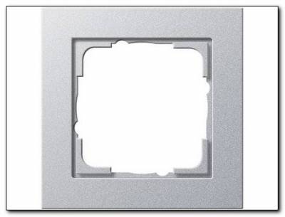 Ramka pojedyncza Gira E2 kolor alu