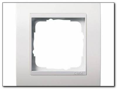 Ramka pojedyncza do białych Gira Event biały