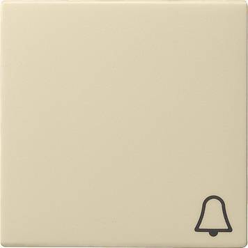 Klawisz symbol dzwonka System 55 kremowy