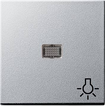 Klawisz kontr. duży symbol światła System 55 kolor alu