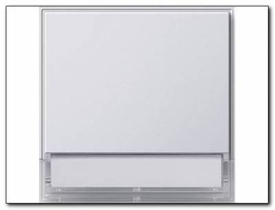 Klawisz z dużym polem opis. Gira TX_44 (IP 44) biały