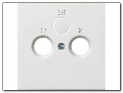 Osłona gn. antenowe Gira F100 biały