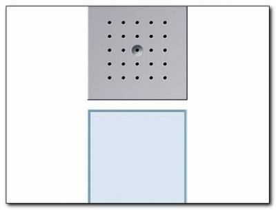 Bramofon podtynkowy pojedyncza Gira TX_44 (IP 44) kolor alu