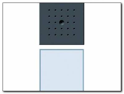 Bramofon podtynkowy pojedyncza Gira TX_44 (IP 44) antracytowy