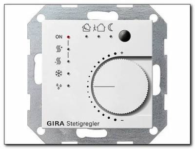 Regulator KNX System 55 biały