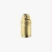 E14M10x1brass lamphld smooth earth term.