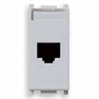 Gniazdo komputerowe, RJ45, kat.5e, Avaya UTP, 1M, srebrny