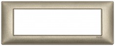 Ramka ozdobna, metal, 7M, metaliczny brązowy