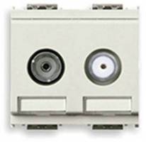 TV-RD-SAT single-conn.out.2outs white