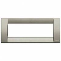 Ramka ozdobna, Classic, metal, 6M, metaliczny tytanowy