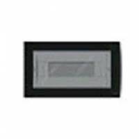 Flush consumer unit 12M black